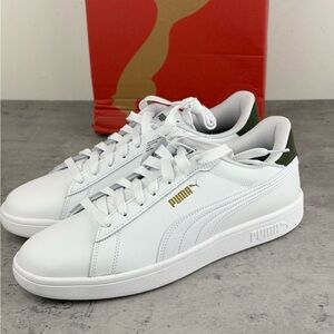 Puma Men's Ace Court Shoes - WHITE Size 10.5 Softfoam Insole  New In Box